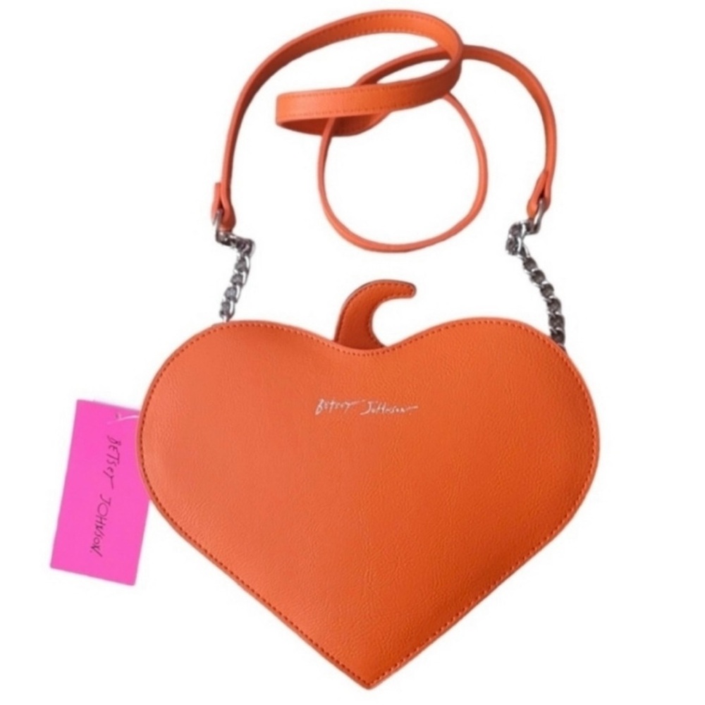 Betsey Johnson Halloween pumpkin crossbody - Picture 2 of 3